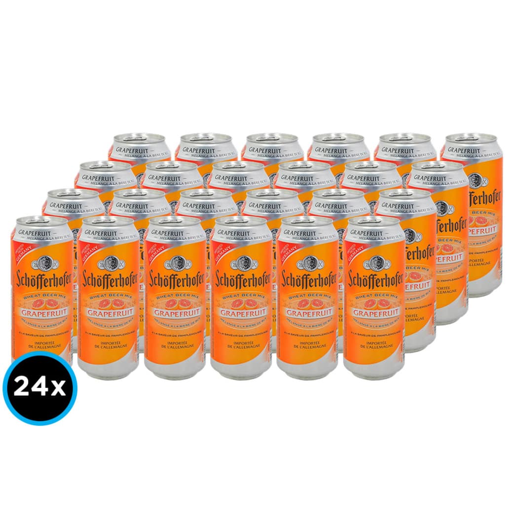 24x Cervezas Pomelo Schofferhofer en Lata 500cc_1