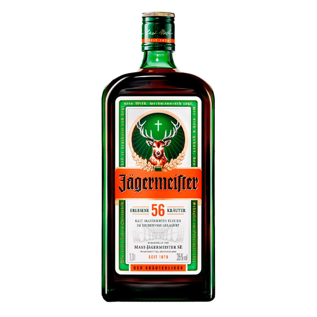 Licor Jagermeister 1000cc 35º alc._1