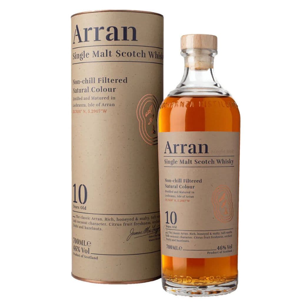 Whisky Arran Single Malt 10 Años 700cc 46º alc._1