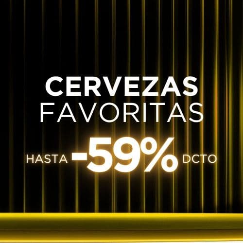¡Packs De Cervezas Favoritas Hasta -59%!
