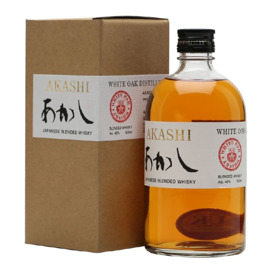 Whisky Japonés Akashi Black 500cc 40º alc._1