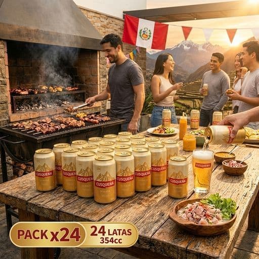 24x Cervezas Cusqueña en Lata 354cc_3